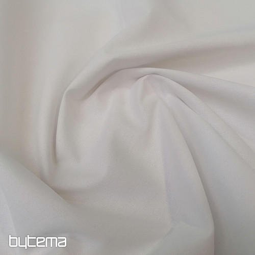 Bombažno platno DOMINIC belo