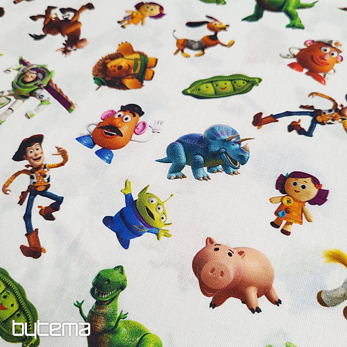 TOY STORY bombažna tkanina