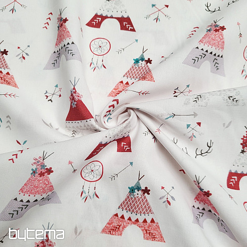 Bombažna tkanina INDIJSKI TEEPEE