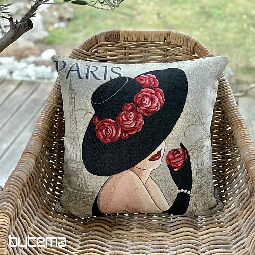 Tapiserija prevleka za blazino LADY PARIS