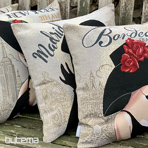 Prevleka za blazino iz gobelina LADY MADRID