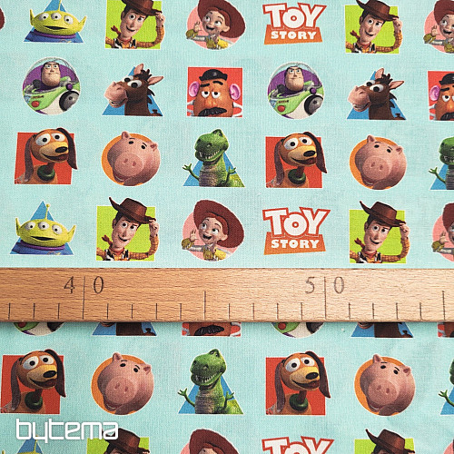 Bombažna tkanina TOY STAR PATCH