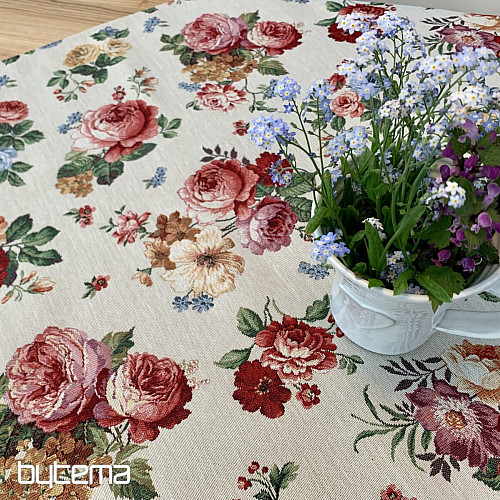 Tapiserijski prt ROMANTIČNA ROŽA