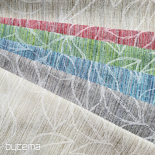 Dekorativna tkanina FLORENTI listi krem