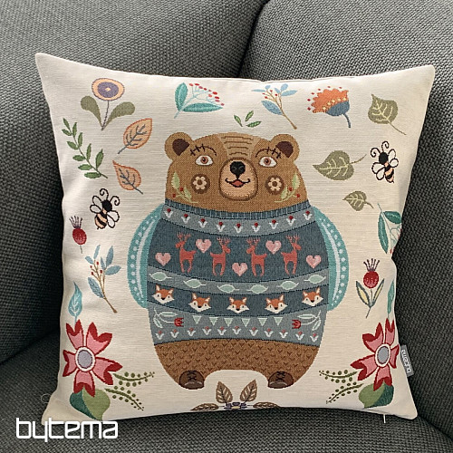 Prevleka za blazino gobelin MERRY ANIMALS 2