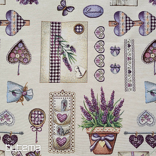 Tapiserijski prt, šal Lavender 4
