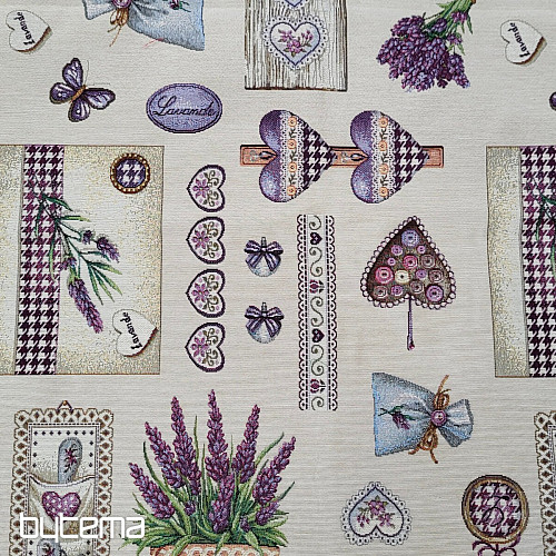 Tapiserijski prt, šal Lavender 4