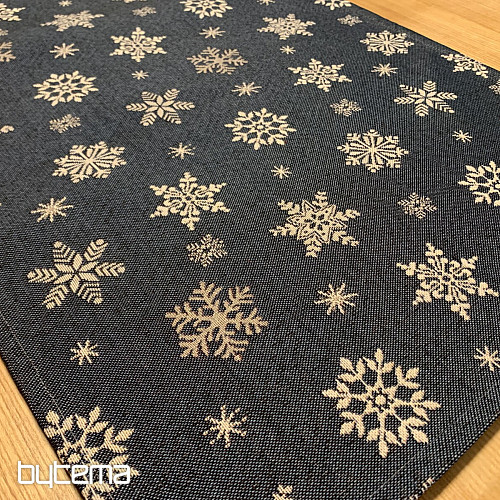 Goblen prt, šal Blue flake