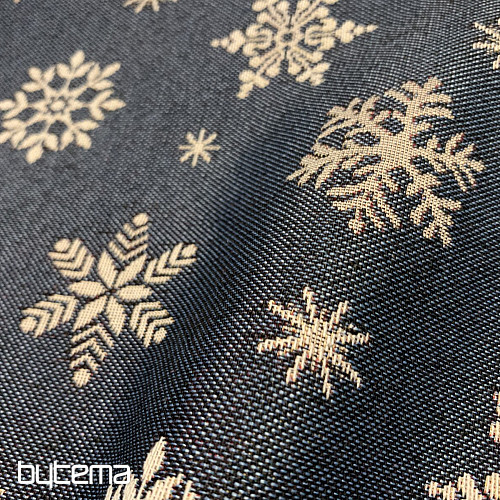 Goblen prt, šal Blue flake