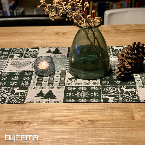 Tapiserija prt, šal DEER GREEN