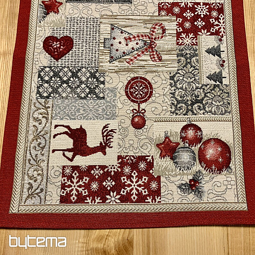 Tapiserija prt, šal MERRY CHRISTMAS