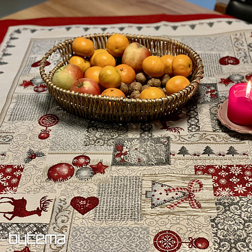 Tapiserija prt, šal MERRY CHRISTMAS