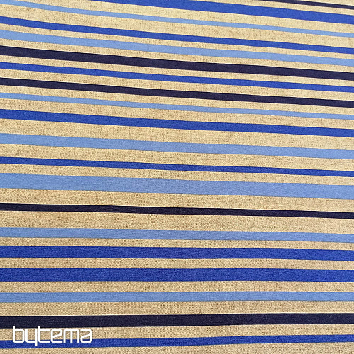Dekorativna tkanina STRIPE modra