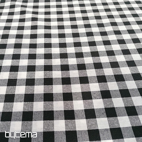 Dekorativna tkanina MENORCA črna
