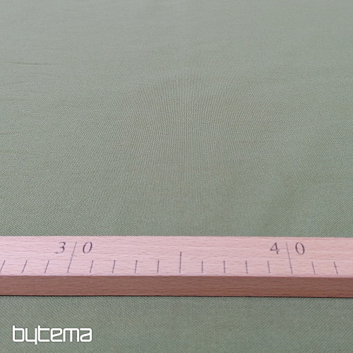 Bombažna tkanina UNI KHAKI grobi bombaž 220g