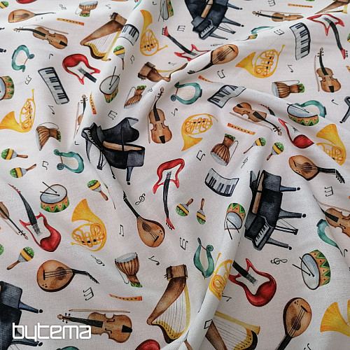 Bombažna tkanina GLASBA