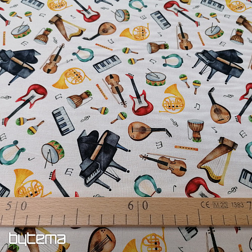 Bombažna tkanina GLASBA