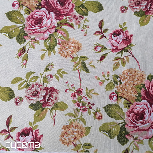 Dekorativno blago CORNWALL ROSE