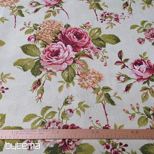 Dekorativno blago CORNWALL ROSE