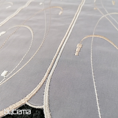 Vitražna zavesa - voile 6312