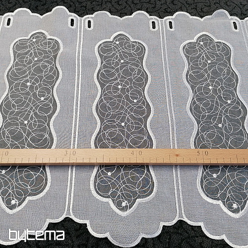 Vitražna zavesa - vezena 28865