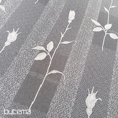 Jacquard zavesa 300 cm tulipani