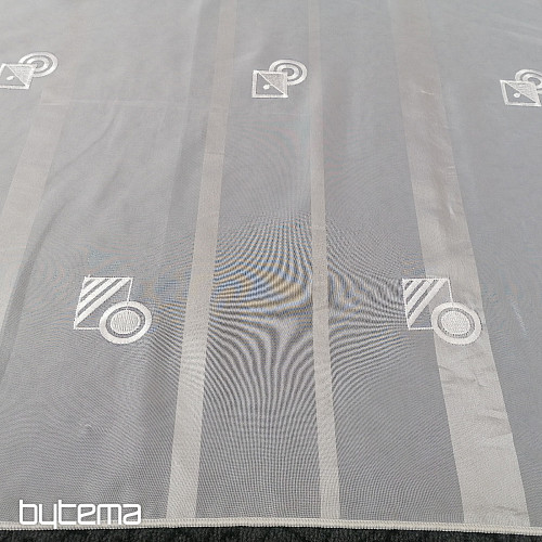 Voile zavesa 410/101/ bela