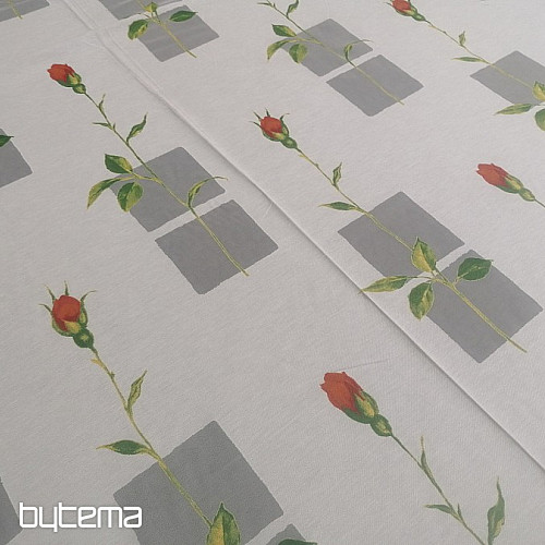 Okrasna zavesa Rose 1 -140x260 cm