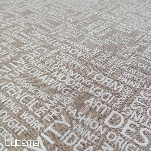 Dekorativno blago ART LETRAS