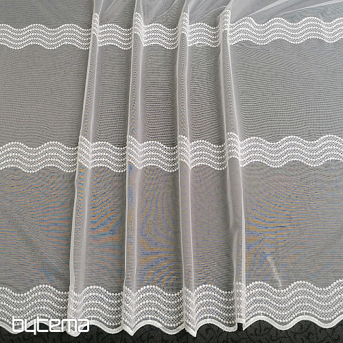Zavesa z vezenino 545/601