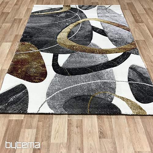 Moderna preproga DIAMOND geometrijski krogi