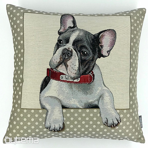 Tapiserija prevleka za blazino FRENCH BULLDOG