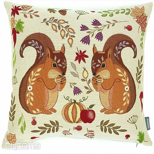 Goblen prevleka za blazino CHERFUL ANIMALS 4
