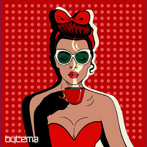COMICS WOMAN I prevleka za blazino