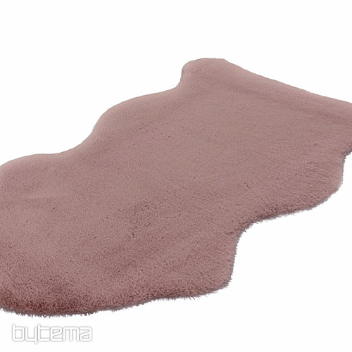 Moderna preproga COSY 500 pudrasto roza