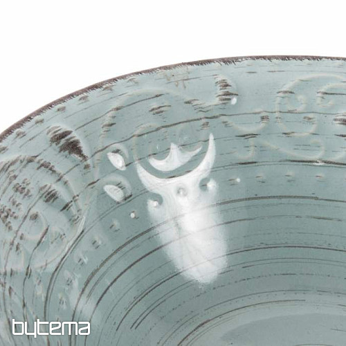 Skleda MODRA RELIEF 24,5x7cm