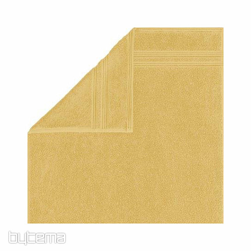 Luksuzna brisača in kopalna brisača MANHATTAN GOLD 127 oker