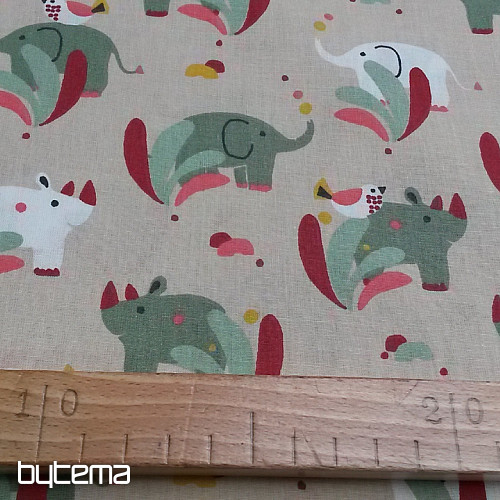 Bombažna tkanina RHINOCEROS