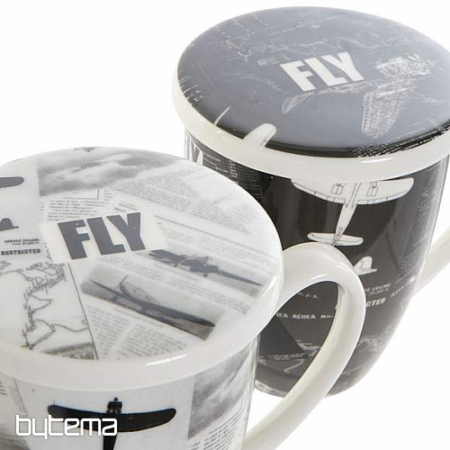 Aviation čajni set s cedilom 300 ml