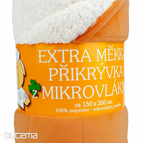 odeja iz mikrovlaken EXTRA SOFT SHEEP stitch St. cimet
