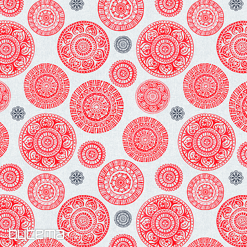 Dekorativna tkanina SOTAVENTO mandala 401
