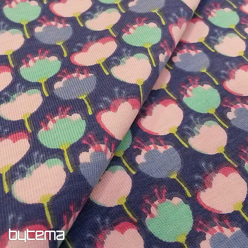 Bombažna pletenina TULIP