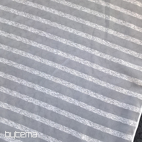 Luksuzna zavesa STRIPE bela